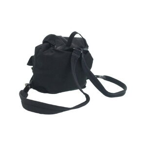 Prada Two Pocket Rucksack Daybag Tessuto Black Backpack